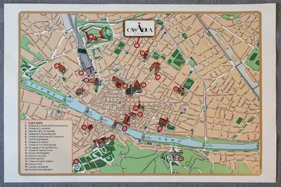 Planimetria di SANZANOBI Suite in Central Florence