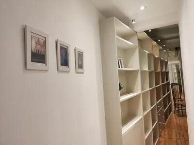 Biblioteca nell'appartamento