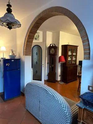Area soggiorno di Casa Maria (posto auto gratuito)
