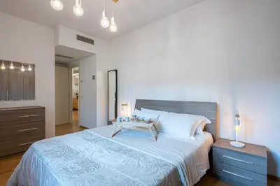 Letto o letti in una camera di Art Design Home Firenze