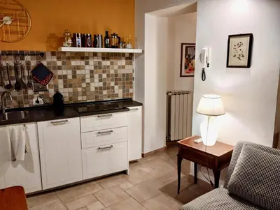 Cucina o angolo cottura di Casa Stella nel cuore di Firenze