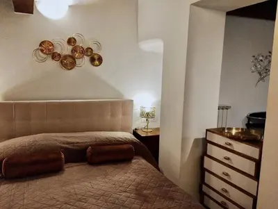 Letto o letti in una camera di Casa Stella nel cuore di Firenze