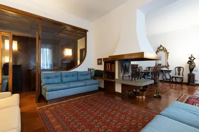 Area soggiorno di Palazzo Cecchi Florentine Apartment