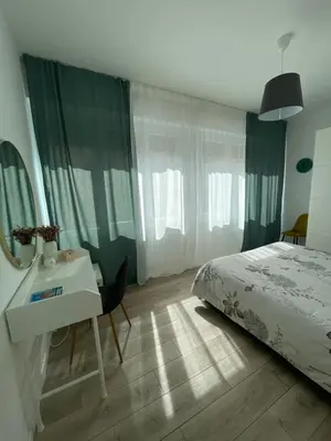 Letto o letti in una camera di Private room in Daniela's house