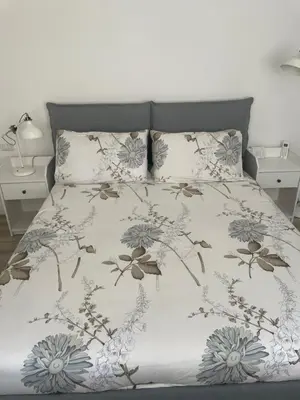 Letto o letti in una camera di Private room in Daniela's house