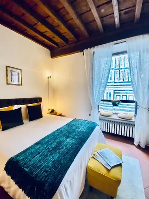 Letto o letti in una camera di La Mandorla Iconic Duomo View