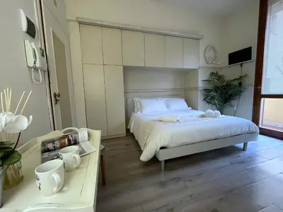 Letto o letti in una camera di Charming Studio next to the Duomo