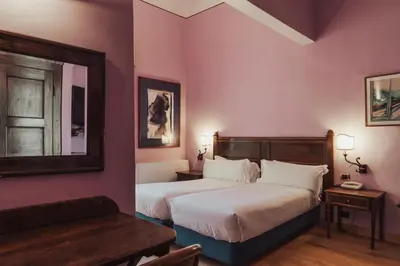 Letto o letti in una camera di II Guelfo Bianco