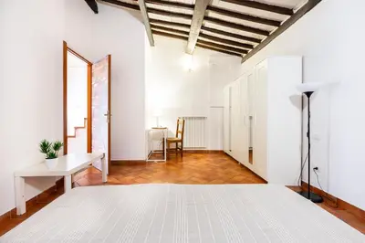 Letto o letti in una camera di Ghibellina Loft