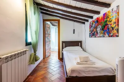 Letto o letti in una camera di Ghibellina Loft