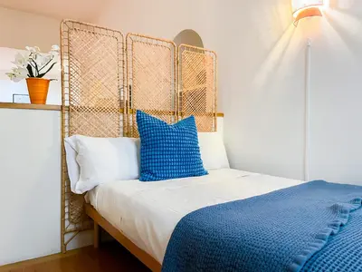 Letto o letti in una camera di Stile & comfort near P. Signoria