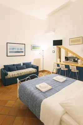 Letto o letti in una camera di Conti apartment