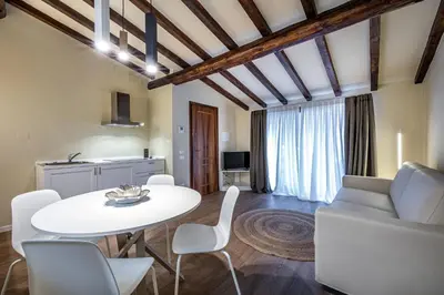 TV o dispositivi per l'intrattenimento presso Garibaldi Luxury apartments