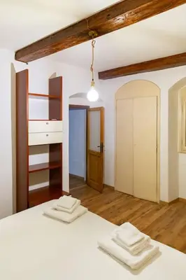 Letto o letti in una camera di Sweet Apartment Near Piazza Pitti