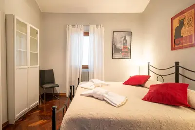 Letto o letti in una camera di Borgo La Croce Apartment