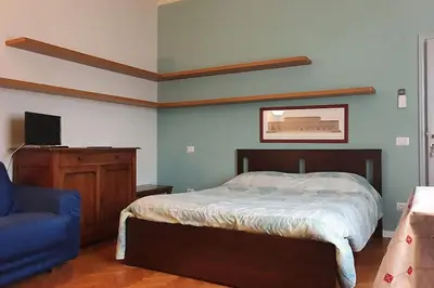 Letto o letti in una camera di loft OLMO centrale, A/C wifi