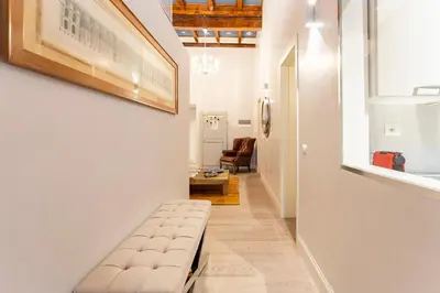 Area soggiorno di Art Apartment Luxury Sofia Suite