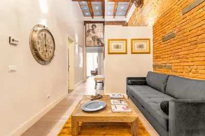 Area soggiorno di Art Apartment Luxury Sofia Suite