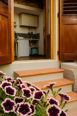 Cucina o angolo cottura di Loft azalea garden WiFi air conditioning