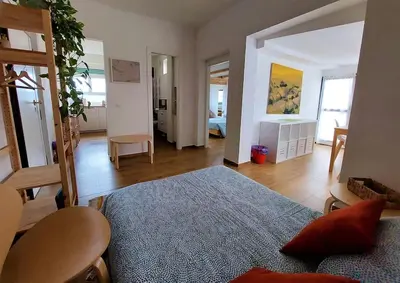 Letto o letti in una camera di Studio Archimedis in Florentia free parking