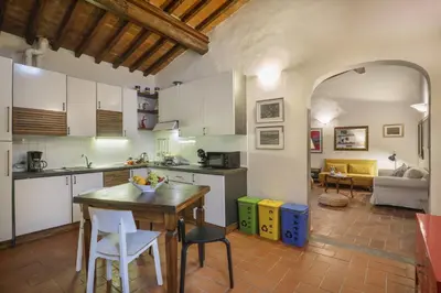 Cucina o angolo cottura di La Casita de EL MALO - Sweet Dreams in Florence