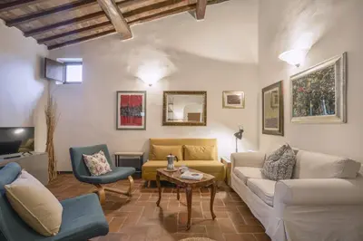 Area soggiorno di La Casita de EL MALO - Sweet Dreams in Florence