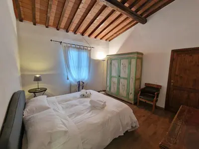 Letto o letti in una camera di Le Antiche Mura