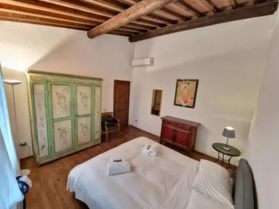 Letto o letti in una camera di Le Antiche Mura