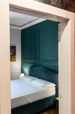 Letto o letti in una camera di Room Eleven