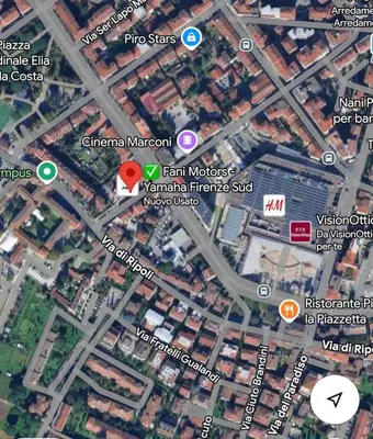 Vista generica su Firenze o vista sulla città dall'interno dell'affittacamere