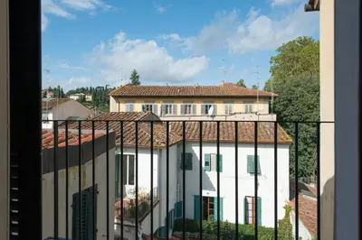Balcone o terrazza di Centrale APT con terrazza a 5min dal Pitti! - HomeUnity