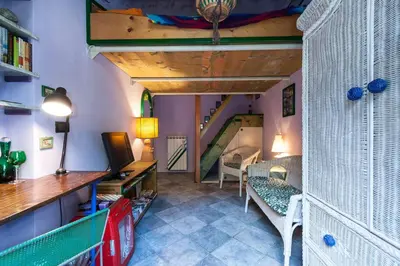 Letto o letti in una camera di B&B GauTama