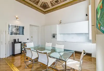 Cucina o angolo cottura di The House of the Prime Minister Crispi