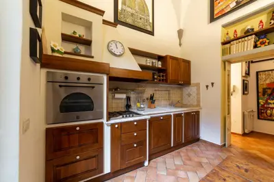 Cucina o angolo cottura di The paintress home with private patio
