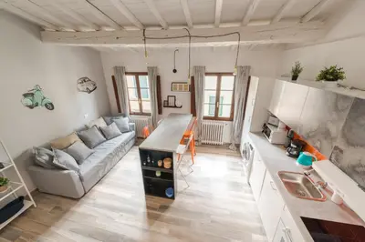 Area soggiorno di Design Center Florence APT - HomeUnity