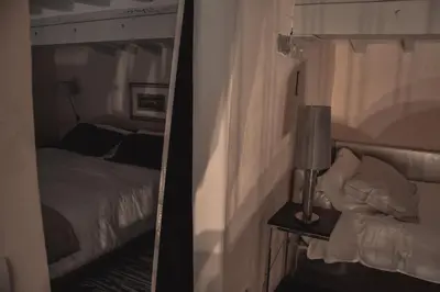 Letto o letti in una camera di Appartamento a Villa Rosa