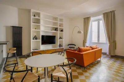 TV o dispositivi per l'intrattenimento presso Seggiole Boutique Apartment Ginestra