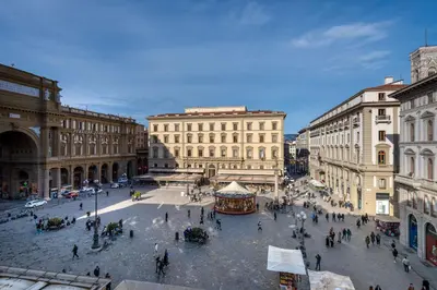 Vista generica su Firenze o vista sulla città dall'interno del bed & breakfast