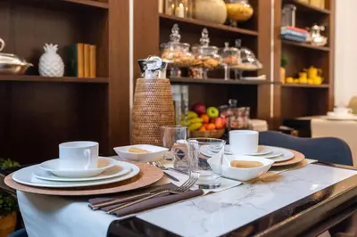 Cibo presso il bed & breakfast o nelle vicinanze