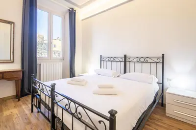 Letto o letti in una camera di Petrarca Apartment