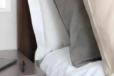 Letto o letti in una camera di PIUMABLU