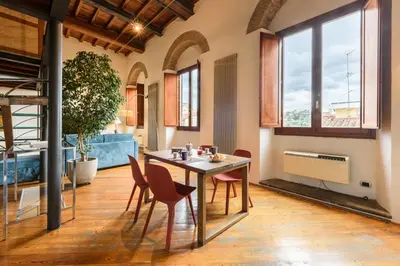Area soggiorno di FIDU Loft