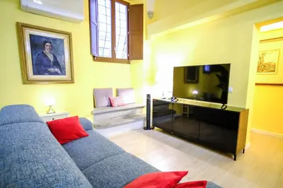 TV o dispositivi per l'intrattenimento presso Fiorenza Boutique Apartment