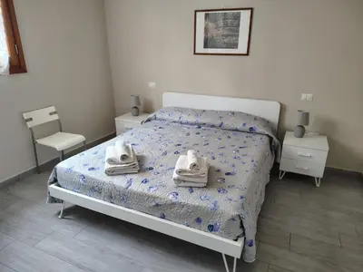 Letto o letti in una camera di Valdisieve Guest House Appartamento 20 minuti da Firenze