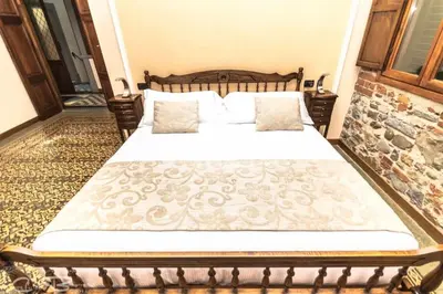 Letto o letti in una camera di Comfy portion of property By Villa Il Mosaico