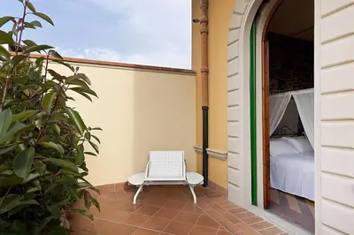 Patio o area all'aperto di Cozy Suite By Villa Il Mosaico
