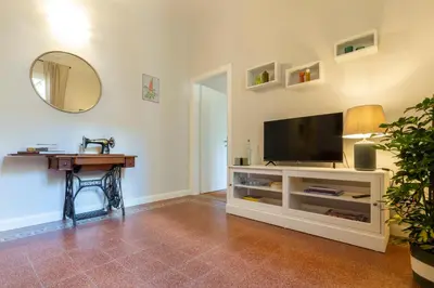 TV o dispositivi per l'intrattenimento presso A peaceful oasis by the city centre