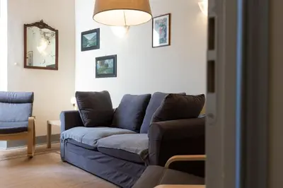 Area soggiorno di Fossi Elegant Apartment