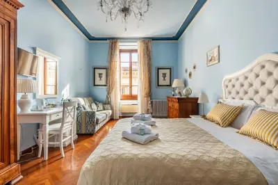 Letto o letti in una camera di Holiday AD Duomo, Florence