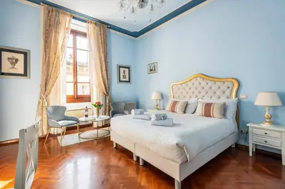 Letto o letti in una camera di Holiday AD Duomo, Florence